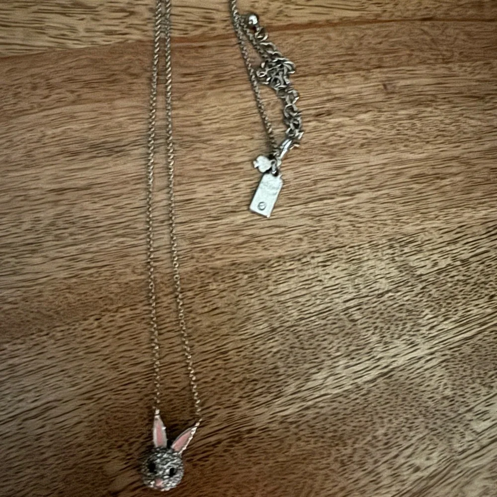 Kate Spade ♠️ Mini Rabbit Pendant Necklace - Picture 2 of 2